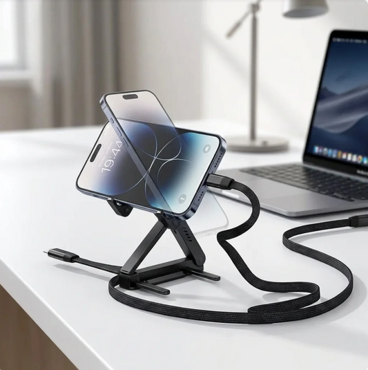 Quick Charge on-the-go Charger with Built in Stand